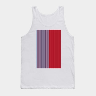 Aston Villa Retro 1988 Claret and Blue Home Striped Halves Tank Top